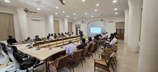 પાણી પુરવઠા અંગેનો તાલીમ કાર્યક્રમ યોજાયો