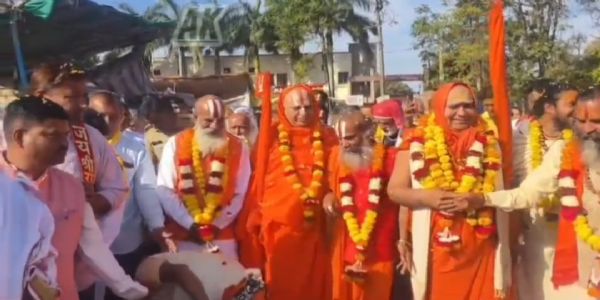 સુત્રાપાડાના તીર્થધામ પ્રાંચી ખાતે રાજારામ બાપુની જગ્યામાં વિશાળ સંત મિલન યોજાયું