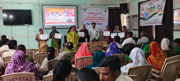 કૃષિ વિજ્ઞાન કેન્દ્ર દેડીયાપાડા ખાતે રાષ્ટ્રીય કિસાન દિવસની ઉજવણી કરાઈ