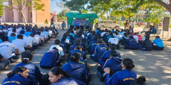 નાંદોદના જીતનગર NCC કેમ્પ ખાતે ટ્રાફિક જાગૃતિ સેમિનાર યોજાયો