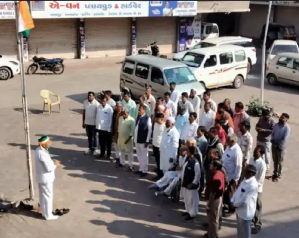 સિદ્ધપુરમા કોંગ્રેસ કાર્યાલય ખાતે કોંગ્રેસનો 141મો સ્થાપના દિવસ ઉજવાયો