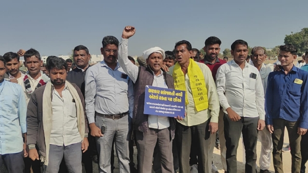 CONGRSS NO PALANPUR THI GANDHINAGAR PADYATRA