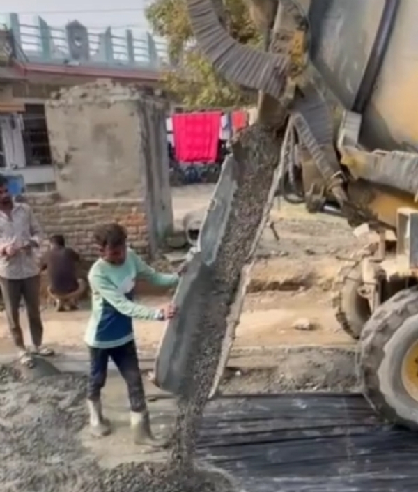 ડીંડરોલ–મામવાડા માર્ગ સુધારણા કાર્ય ઝડપથી પ્રગતિ પર