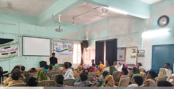 કૃષિ વિજ્ઞાન કેન્દ્ર દેડિયાપાડા ખાતે પ્રાકૃતિક કૃષિની કલસ્ટર આધારિત તાલીમ