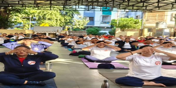 યોગ બોર્ડ દ્વારા વડોદરા પશ્ચિમ વિભાગ યોગ ટ્રેનર, રિફ્રેશર તાલીમ શિબિર યોજાઇ