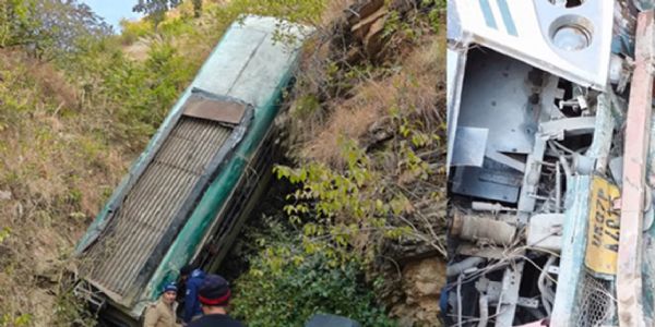 ઉત્તરાખંડના અલ્મોડામાં બસ ખાઈ માં પડતાં સાત મુસાફરોના મોત