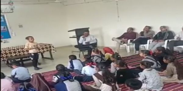 સરસ્વતી તાલુકા બાળ વાર્તા નિર્માણ સ્પર્ધામાં અંકિતાબેન પ્રથમ