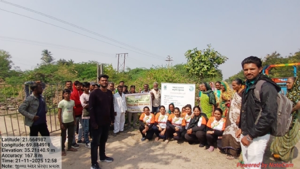 પોરબંદરમાં GPKVB યોજના હેઠળ ખેડુતોને મોડેલ ફાર્મની રૂબરૂ મુલાકાત દ્વારા પ્રાકૃતિક ખેતી અંગે માર્ગદર્શન અપાયુ.