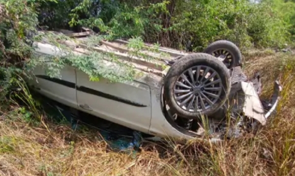 સમી–રાધનપુર હાઈવે પર કાર પલટીનો અકસ્માત સમી–રાધનપુર હાઈવે પર કાર પલટીનો અકસ્માત