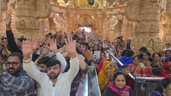 સોમનાથ મંદિર ખાતે માર્ગશીર્ષ આદ્રા નક્ષત્ર નિમિત્તે સોમનાથ મંદિર ખાતે માર્ગશીર્ષ આદ્રા નક્ષત્ર નિમિત્તે