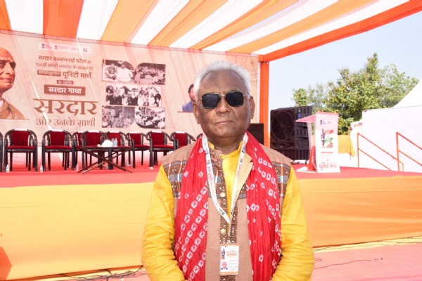 સરદાર@150 રાષ્ટ્રીય યુનિટી માર્ચ,71 વર્ષિય ગજુકાકાનો જુસ્સો ભલભલા યુવાઓને પણ હુંફાવે છે