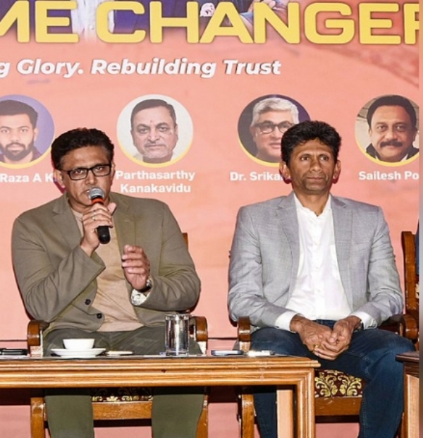 અનીલ કુંબલે અને વેંકટેશ પ્રસાદ