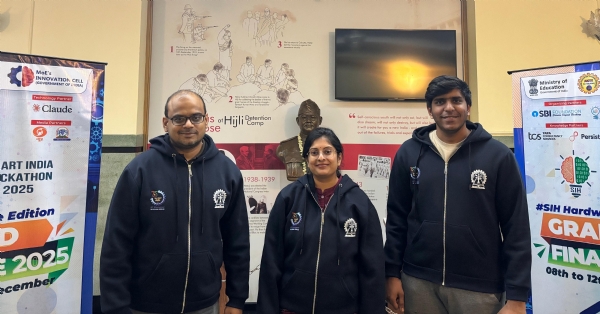 આઈઆઈટી ખડગપુર માં સ્માર્ટ ઇન્ડિયા હેકાથોન ની તૈયારી