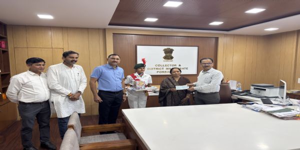 પોરબંદર જિલ્લા સૈનિક કલ્યાણ અને પુનર્વસવાટ કચેરી દ્વારા સશસ્ત્ર સેના ધ્વજદિનની ભવ્ય ઉજવણી