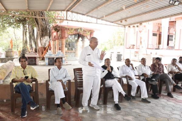 કેબિનેટ મંત્રી અર્જુન મોઢવાડિયાના હસ્તે બે વિકાસ પ્રકલ્પોનું ખાતમુહૂર્ત.