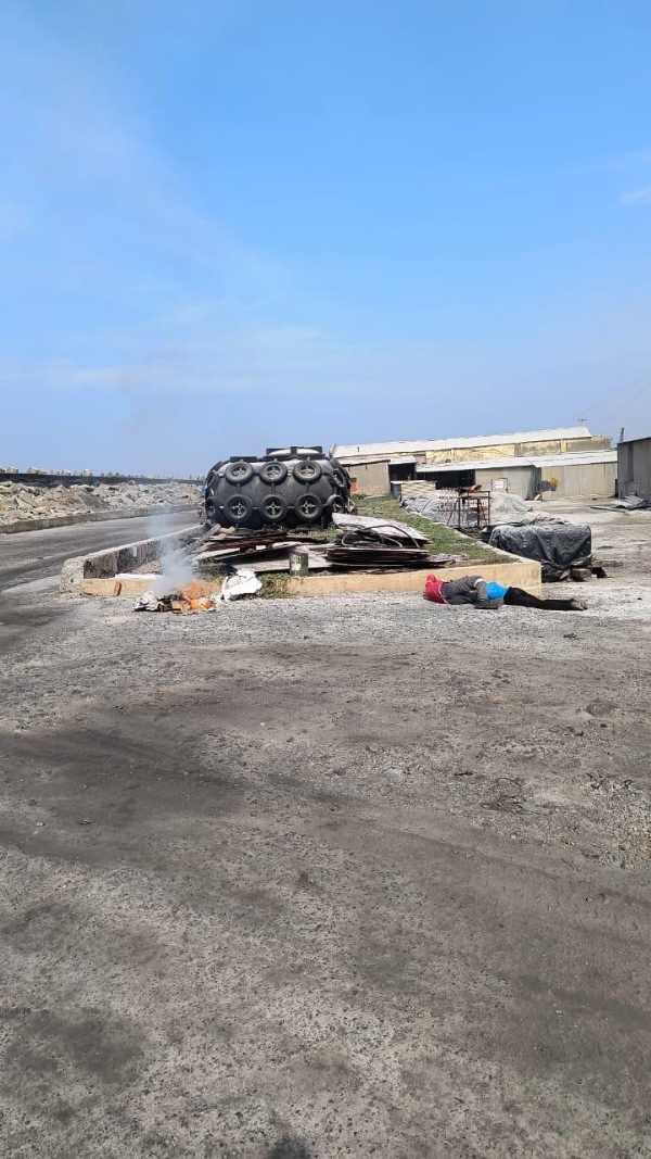 પોરબંદરના ઓલ વેધર પોર્ટ ખાતે   આગ વિષયક મોકડ્રીલ યોજાઈ.