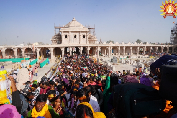 Ayodhya Drone camera destroyed on the way to Ram temple