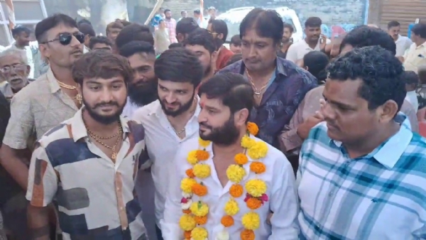 After the victory, MLA Kandhal Jadeja thanked the public.