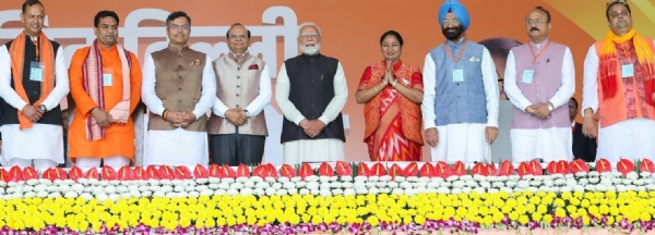 PM congratulates new Delhi Chief Minister and Ministers