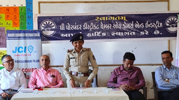 Road safety seminar held at Cham School