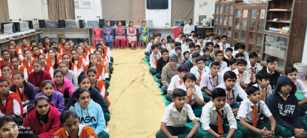 A career guidance seminar was held under Taluka level vocational education.