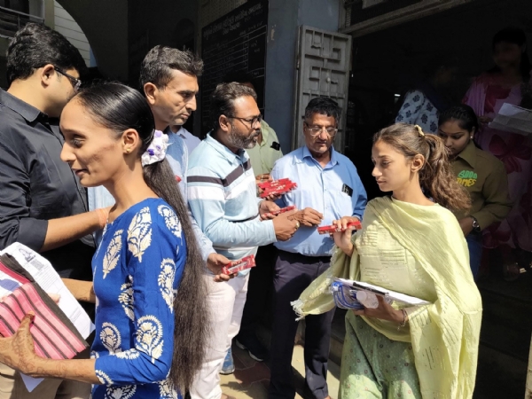 Std. 12 General and Science stream papers begin, center gates closed after entry of examinees