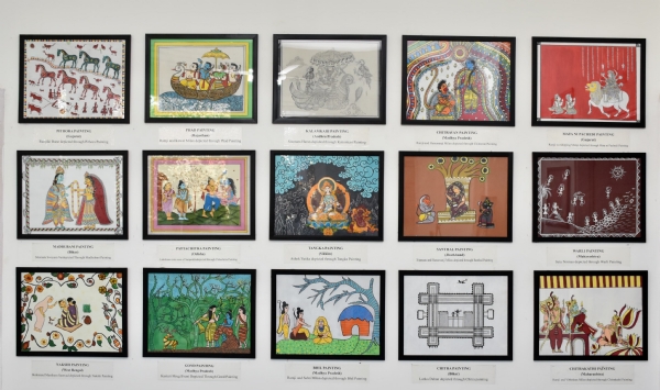 MSU Masters student creates 25 Indian folk paintings depicting the story of Ramayana