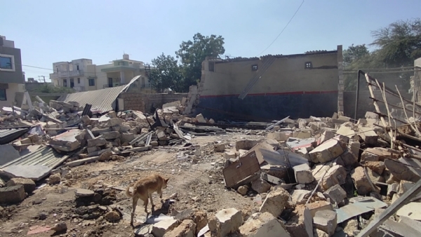 Demolition was carried out by the administration in the Khapat area.