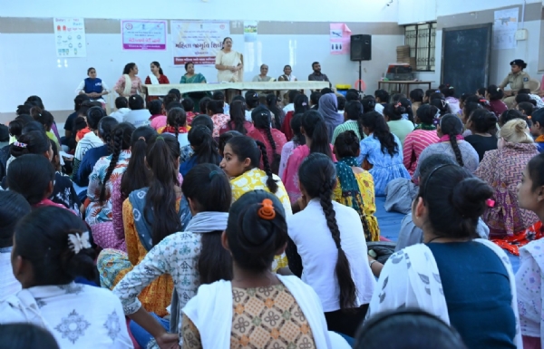 Womens awareness camp held at Mahila College in Surendranagar district