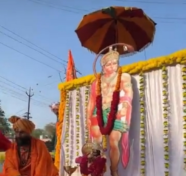 હનુમાન જયંતી નિમિત્તે પાટણમાં શોભાયાત્રા સાથે ઉત્સવ હનુમાન જયંતી નિમિત્તે પાટણમાં શોભાયાત્રા સાથે ઉત્સવ