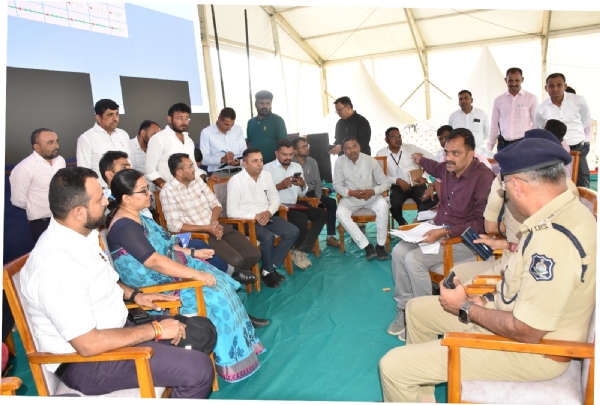 કાર્યક્રમની તૈયારીઓ માટે રિહર્સલ યોજાયું