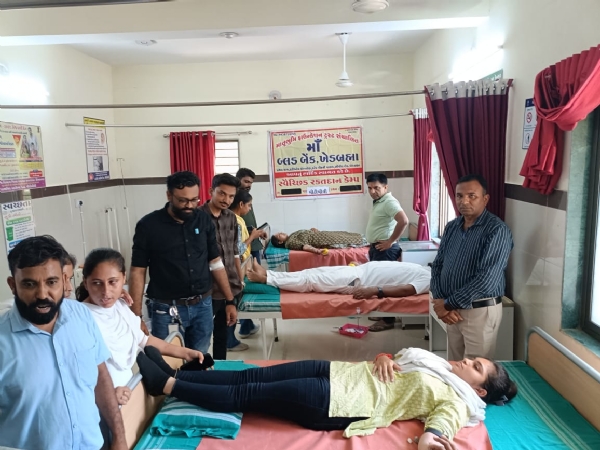 First-ever blood donation camp held in Mithibili village of Khedbrahma