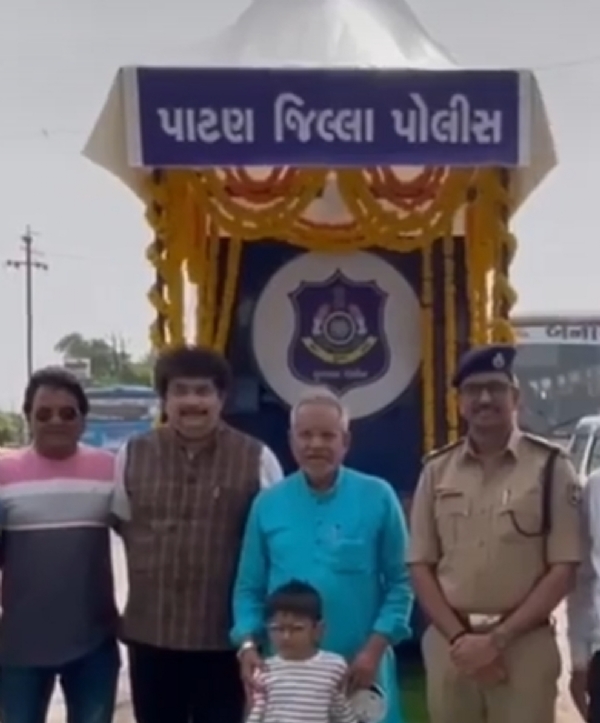 ટ્રાફિક પોલીસ માટે પાટણમાં આધુનિક ટ્રાફિક ડોમ સ્થાપિત