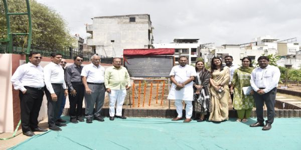 વન અને પર્યાવરણ રાજ્યમંત્રી મુકેશભાઈ પટેલના હસ્તે ‘હરિત વન’નું લોકાર્પણ