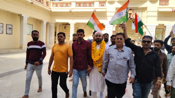 ગાંધીભૂમિ પોરબંદરથી પહલગામ સુધીની પદયાત્રાનો પ્રારંભ