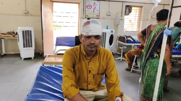 ચૌટા નજીક બાઇક સ્લીપ થતા બે યુવાનો ઇજાગ્રસ્ત