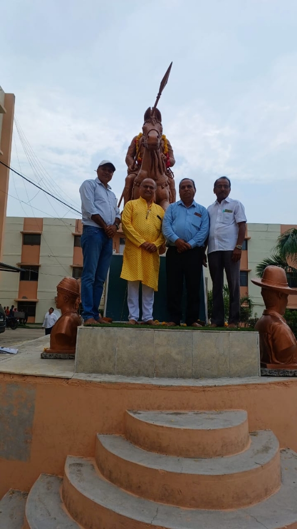 મહારાણા પ્રતાપસિંહજી જન્મ જયંતી(તારીખ મુજબ 9 મે) આજે 9.5.2025 ના રોજ ગોધરા ખાતે ઉજવણી કરવામાં આવી-૨