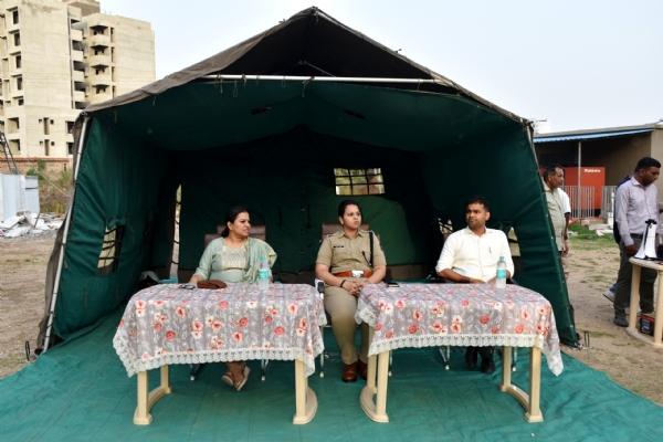 The entire Aravalli district administration is on alert mode after receiving information about the airstrike at Modasa.