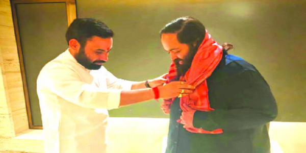 અનંત અંબાણીએ, શ્રી ગંગા સભાને પાંચ કરોડ રૂપિયા આપ્યા