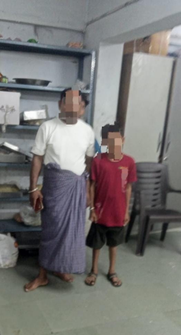 મજૂરીમાંથી મુક્ત કરાયો દસ વર્ષનો બાળક
