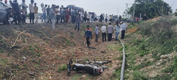 કુતિયાણા નજીક અકસ્માતમાં બે લોકોન મોત.