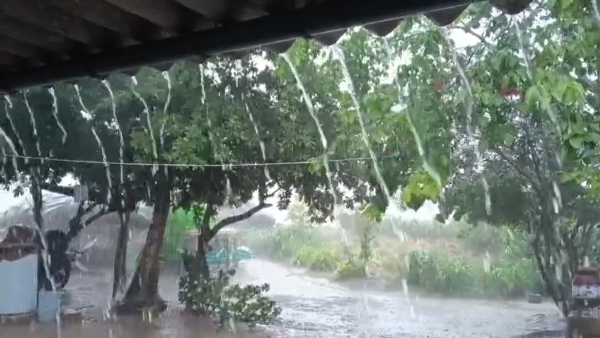 પોરબંદરમાં મેઘરાજાનું આગમન.