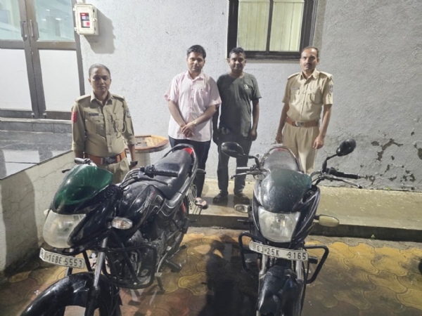 ગુમ થયેલ બાઈક શોધી કાઢી પોરબંદર પોલીસ.