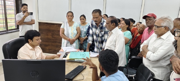 રણ વિસ્તારમાં પાણીનો નિકાલ કરાતા વિરોધ.