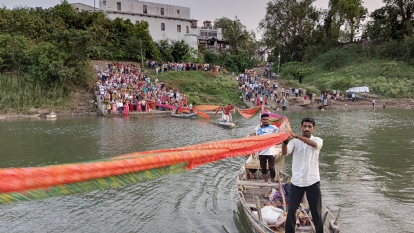 ભાલોદ ગામે ગંગાદશહરા મહોત્સવની રજત જયંતિ મહોત્સવ તરીકે ઉજવણી કરવામાં આવી