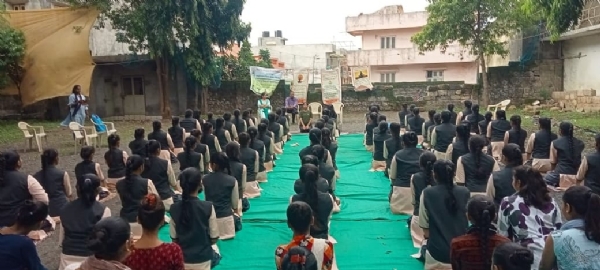 યોગ વિષયક ચિત્ર સ્પર્ધા અને નિબંધ લેખન કાર્યક્રમ