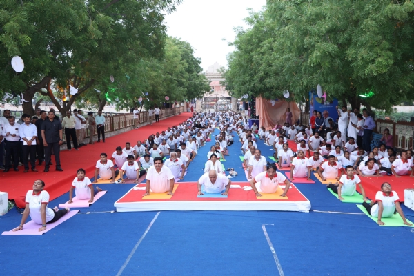 આંતરરાષ્ટ્રીય યોગ દિવસની રાજ્ય કક્ષાની ઉજવણી આંતરરાષ્ટ્રીય યોગ દિવસની રાજ્ય કક્ષાની ઉજવણી
