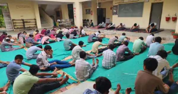સાંતલપુર સરકારી વિનયન કૉલેજમાં વિશ્વ યોગ દિવસની ઉત્સાહભેર ઉજવણી