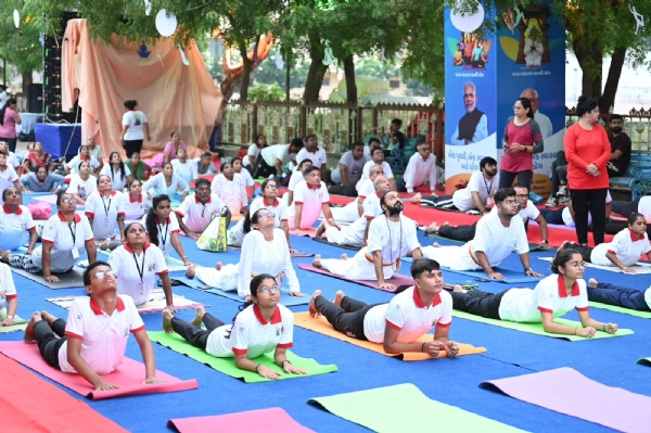 આંતરરાષ્ટ્રીય યોગ દિવસની રાજ્ય કક્ષાની ઉજવણી આંતરરાષ્ટ્રીય યોગ દિવસની રાજ્ય કક્ષાની ઉજવણી