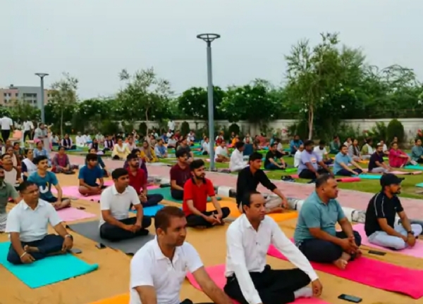 પાટણના રિજિયોનલ સાયન્સ સેન્ટર ખાતે સરસ્વતી તાલુકા કક્ષાની ભવ્ય યોગ દિવસની ઉજવણી